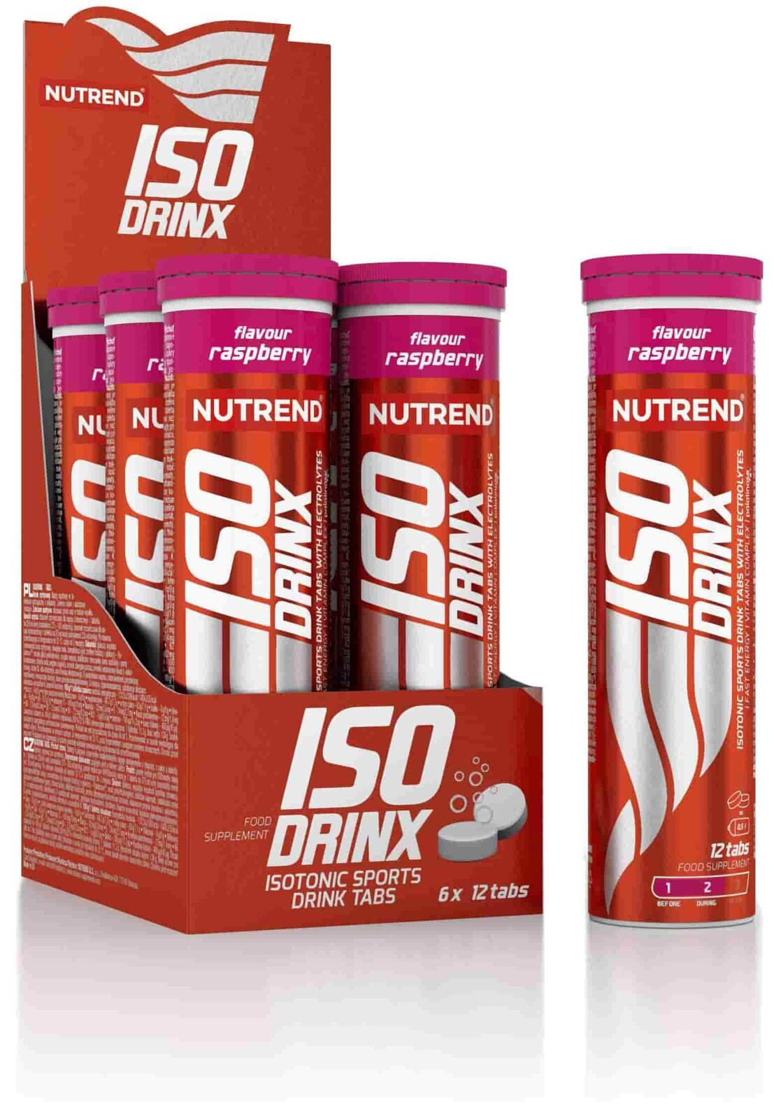 Nutrend Isodrinx Tabs Velikost: Univerzální velikost