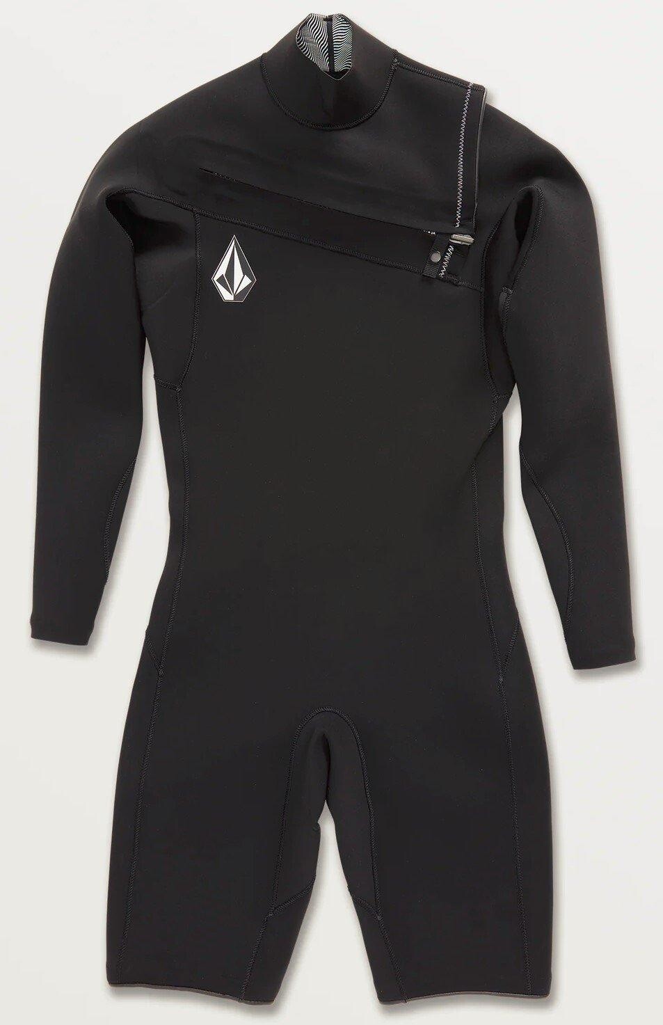 Volcom Modulator 2mm Long Arm Chest Zip Wetsuit M Velikost: L