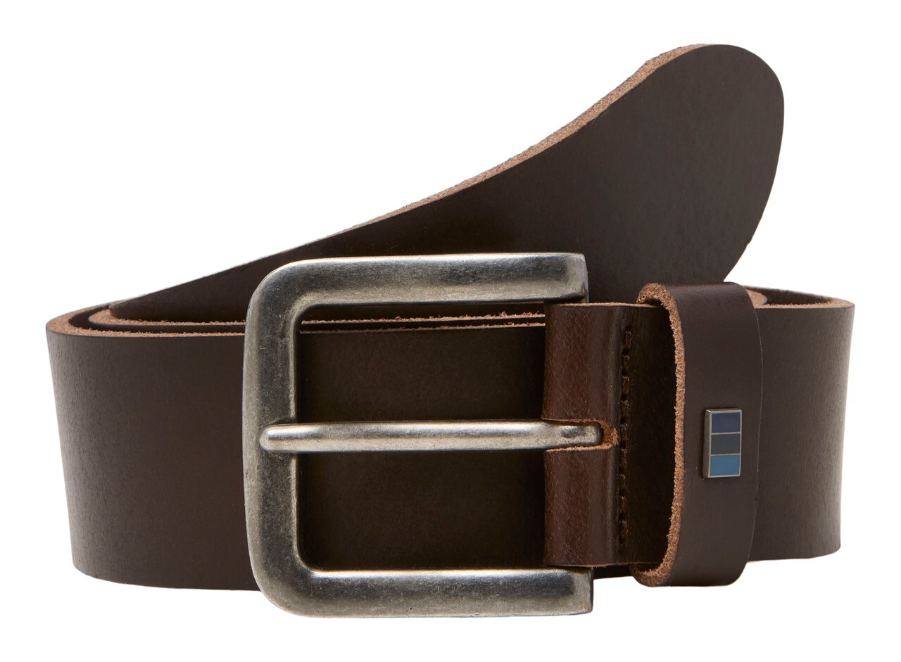 JACK AND JONES Jack & Jones Flag Leather Belt Velikost: 90 cm