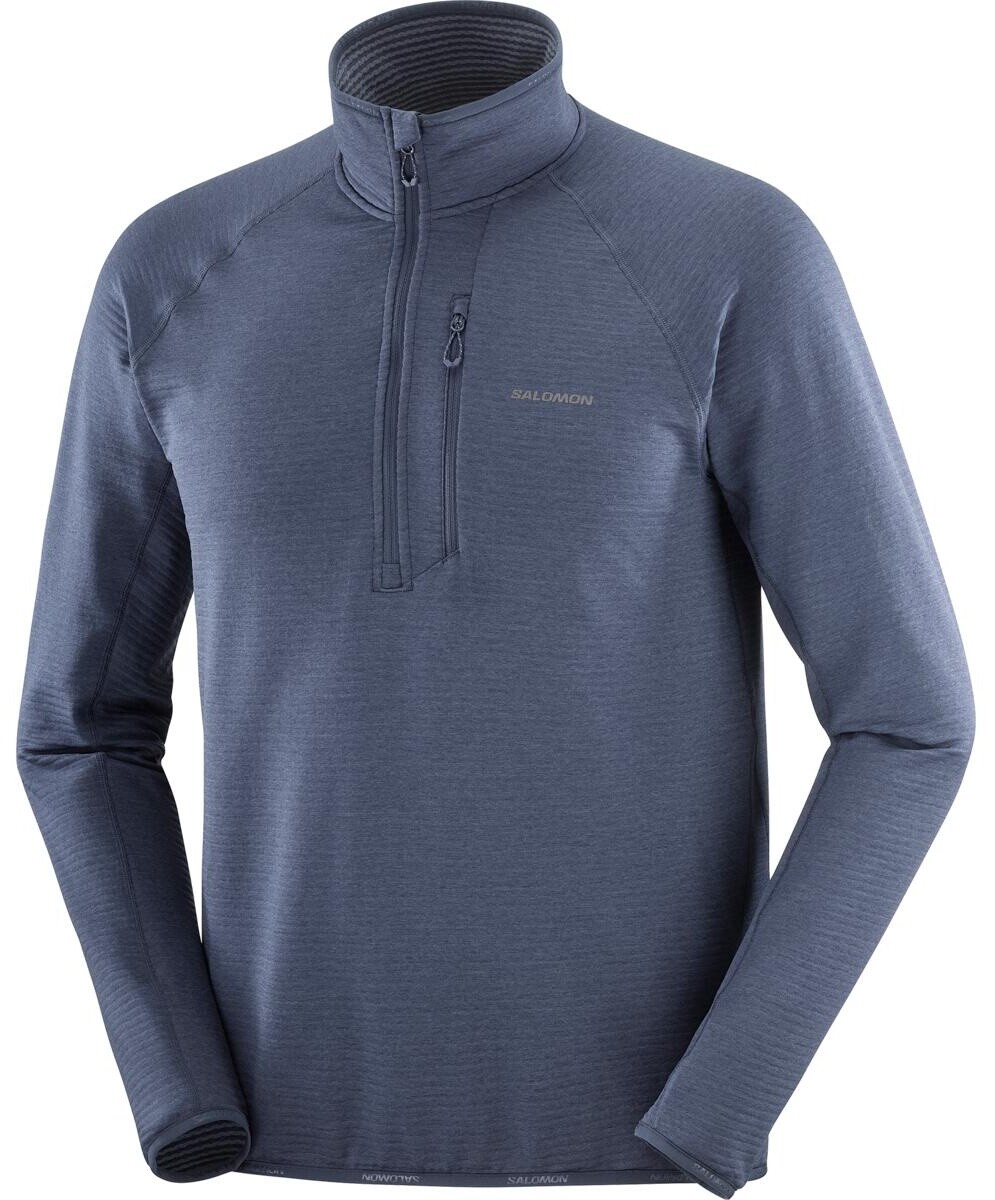Salomon Essential Lt Warm Half Zip M Velikost: S