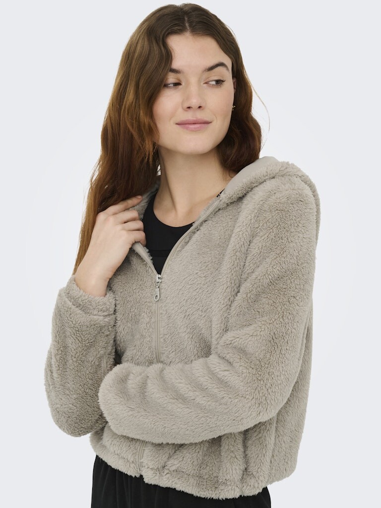 ONLY PLAY HRAJTE POUZE FLUF HOOD FZ LS SWT Velikost: XS