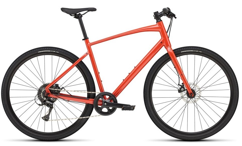SPECIALIZED Sirrus X 1.0 Gloss Deep Orange/Redwood Reflective Velikost: XXS