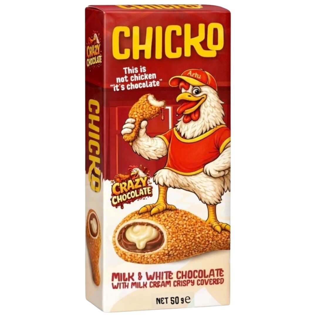 CHICKO Crazy Chocolate Čokoládové kuřecí stehýnko 50 g