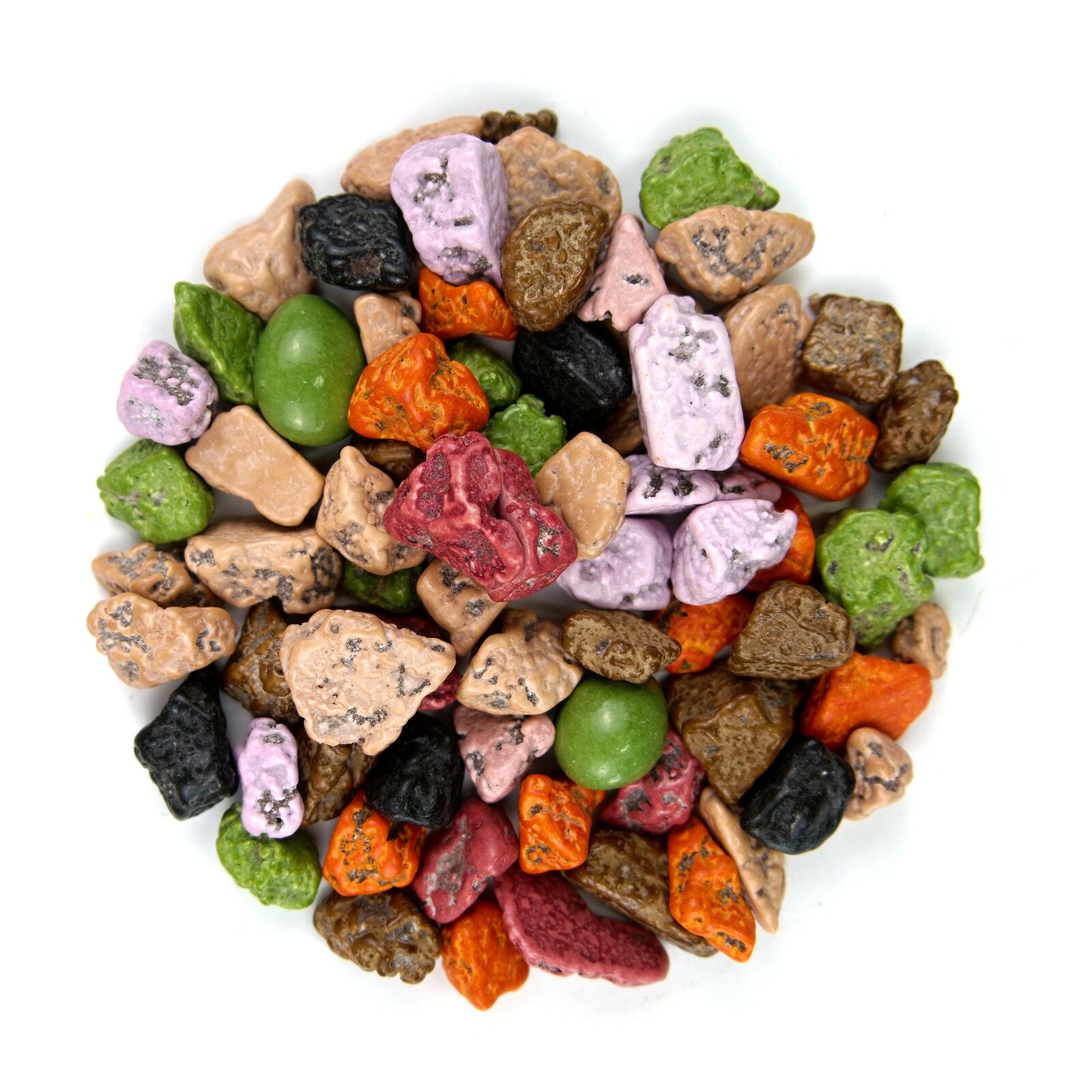 NUTSMAN Barevné čokoládové kamínky Množství: 125 g