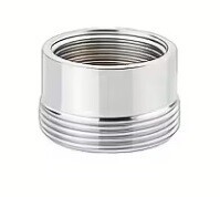 Eco produkty Redukce perlátoru M18x1 vnitřní závit / M22x1 vnější závit; nerez