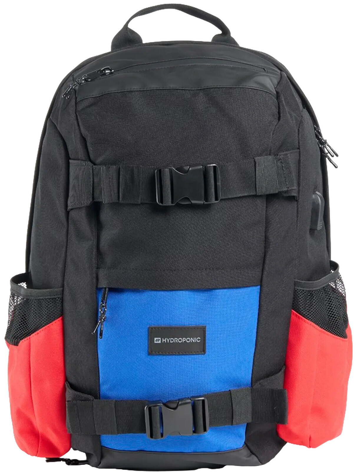 Hydroponic - BG Kenter Backpack Black/Red/Blue - batoh na skateboard