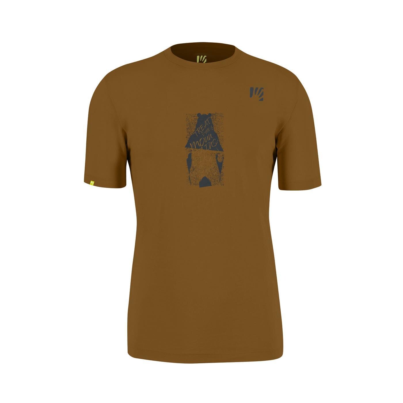 KARPOS Wild Animal T-Shirt, Bronze/ Print 2 velikost: M