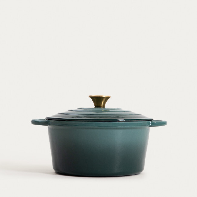 Litinový hrnec ANDREAS zelený 777585