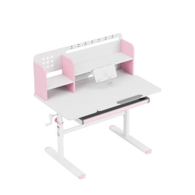 Dětský rostoucí psací stůl Mark Adler Study 5.7 Pink