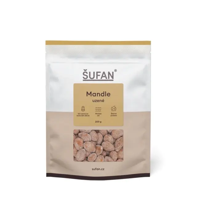 Śufan Mandle uzené 200 g