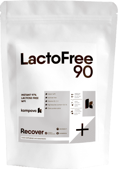 KOMPAVA LactoFree 90/33 dávek, malina 1000 g