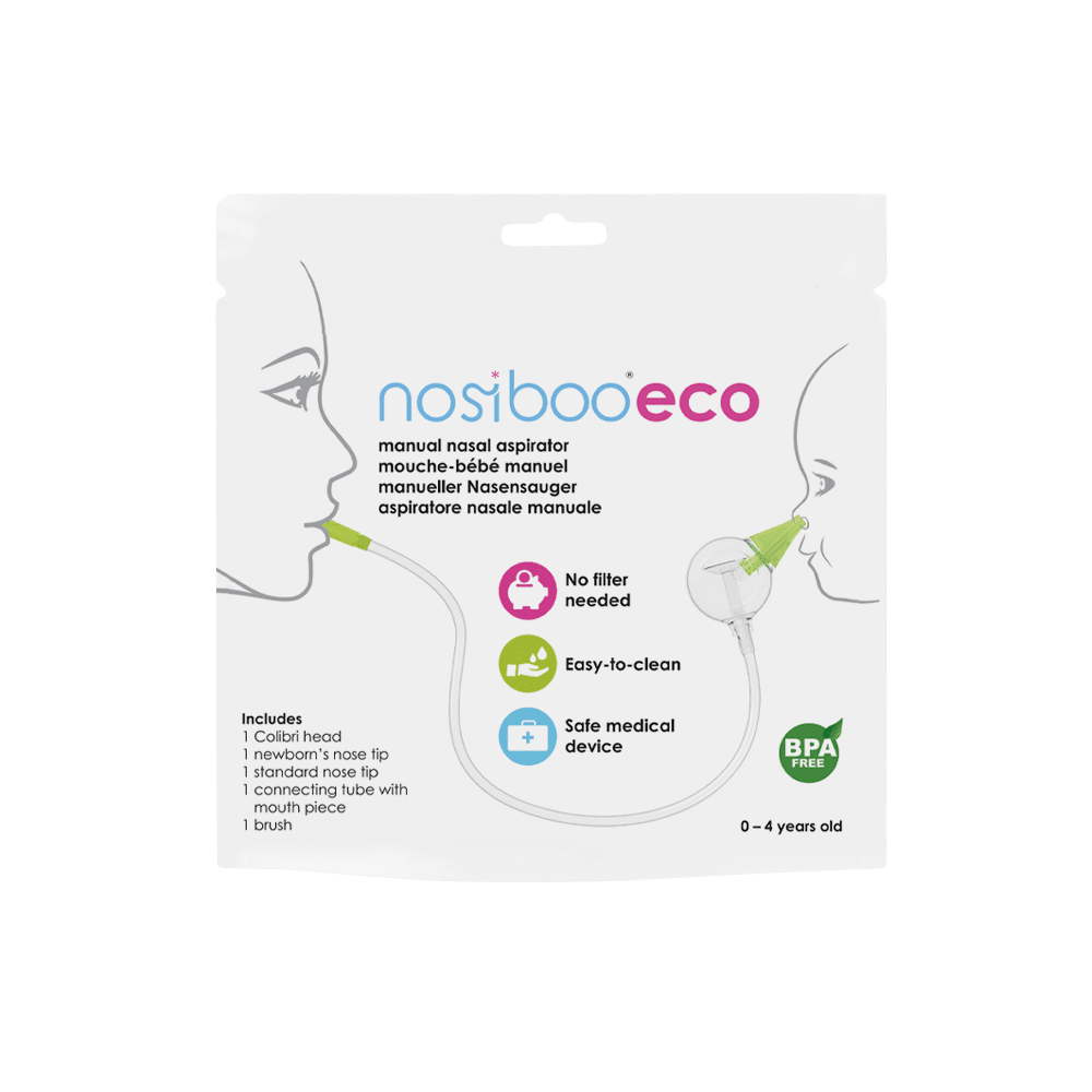 NOSIBOO Eco manuální odsávačka nosních hlenů