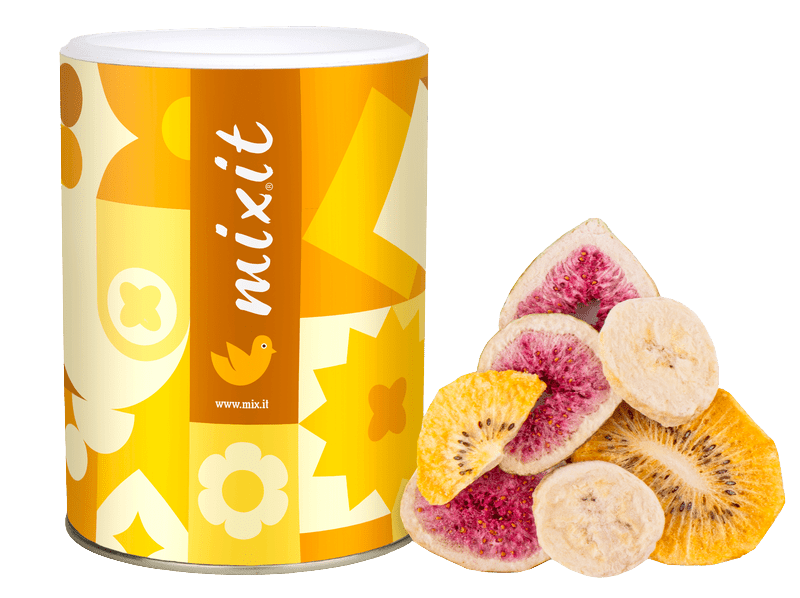 MIXIT Křupavé ovoce - žluté kiwi, fík, banán 100 g