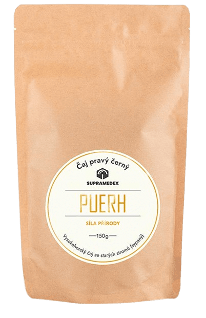 SUPRAMEDEX Puerh černý pravý čaj 150 g