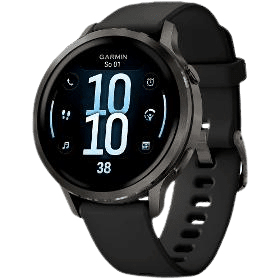 GARMIN Venu 4 s černým silikonovým řemínkem 41 mm