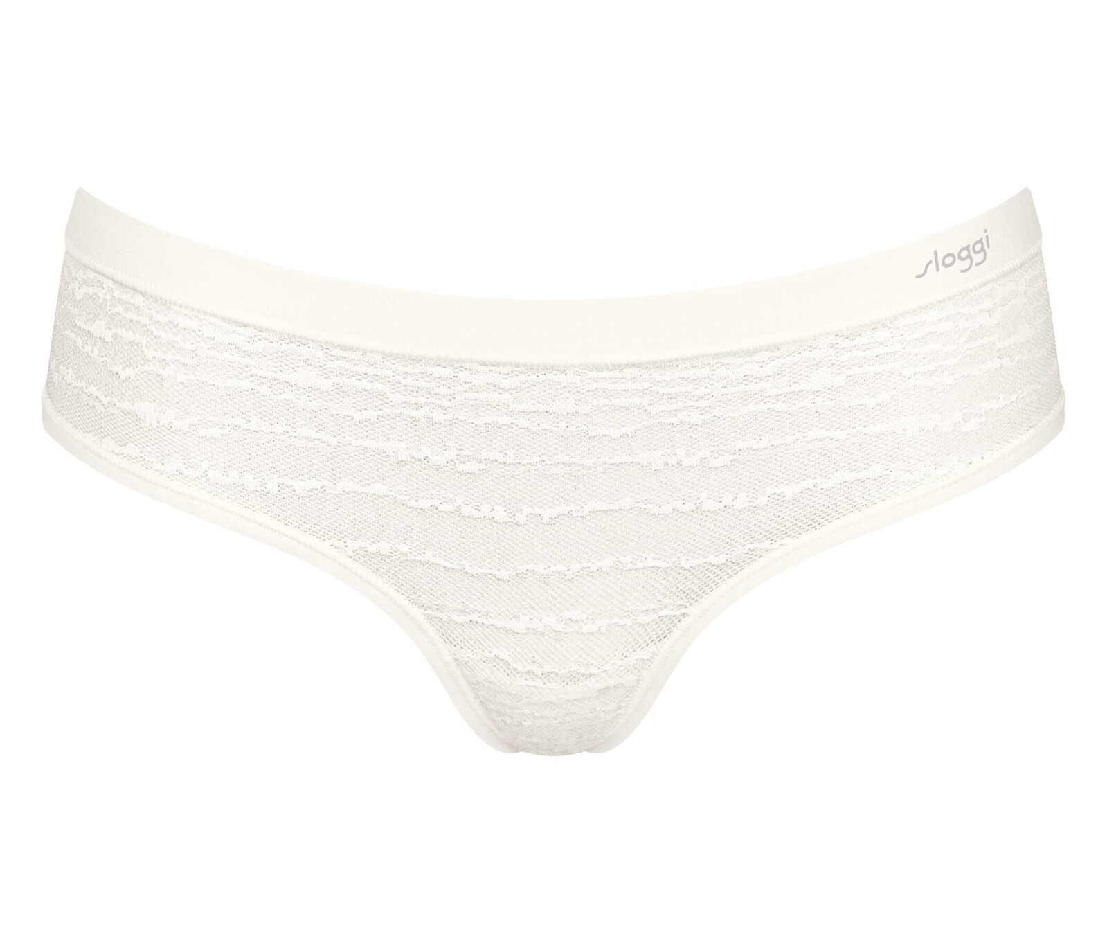 Bokové kalhotky sloggi Free Evolve Hipster Lace - pro ženy - vel. XS/S - barva: bílá