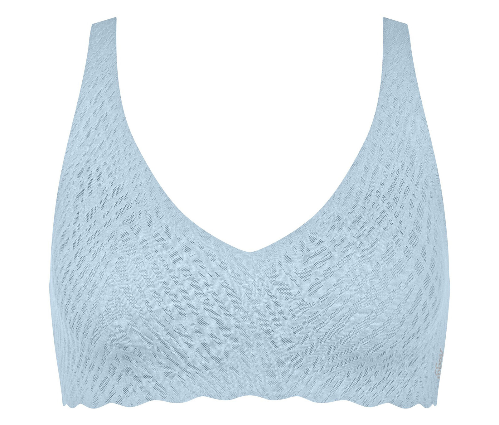 Měkká podprsenka sloggi Zero Feel Bliss Soft bra - pro ženy - vel. S 36/38 - barva: modrá