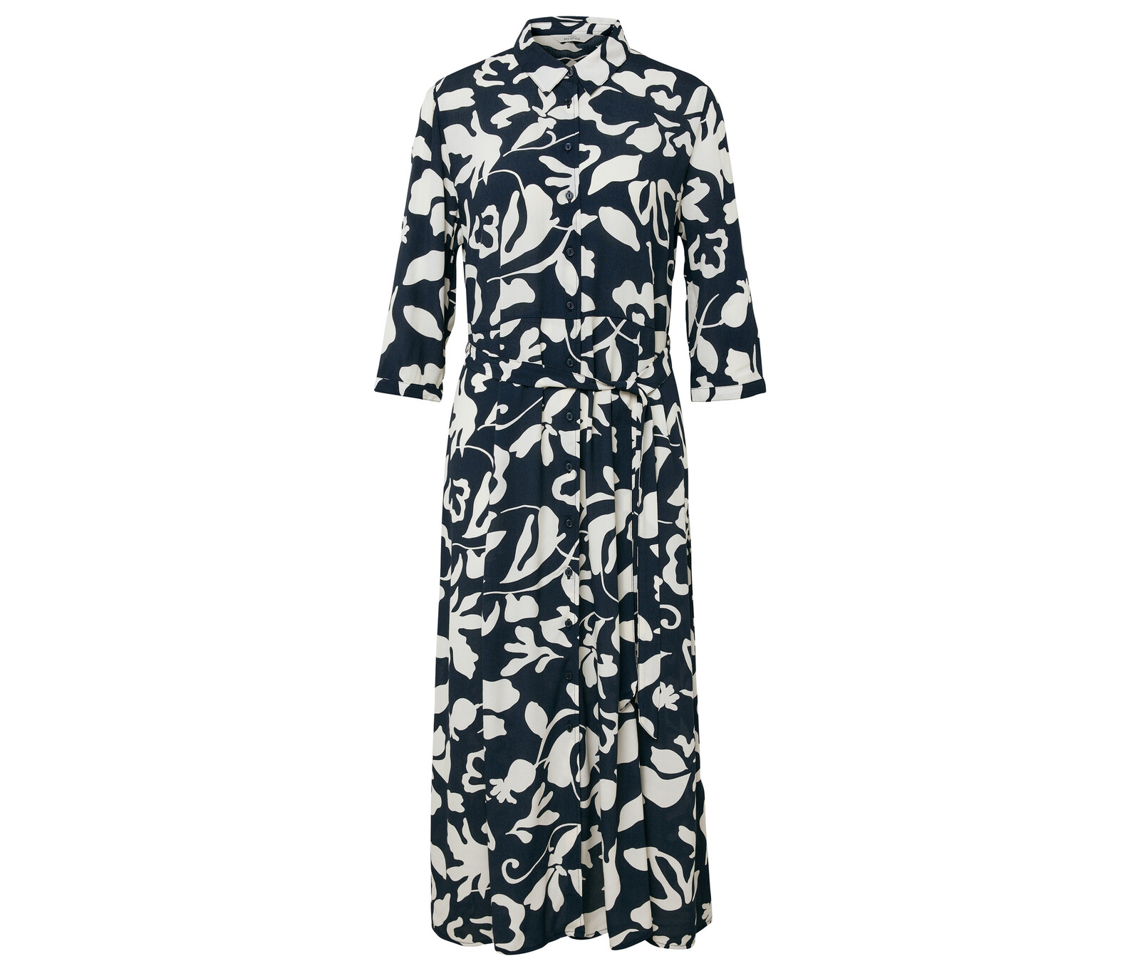 Tchibo - Košilové šaty s potiskem - pro ženy - vel. 42 - barva: černá