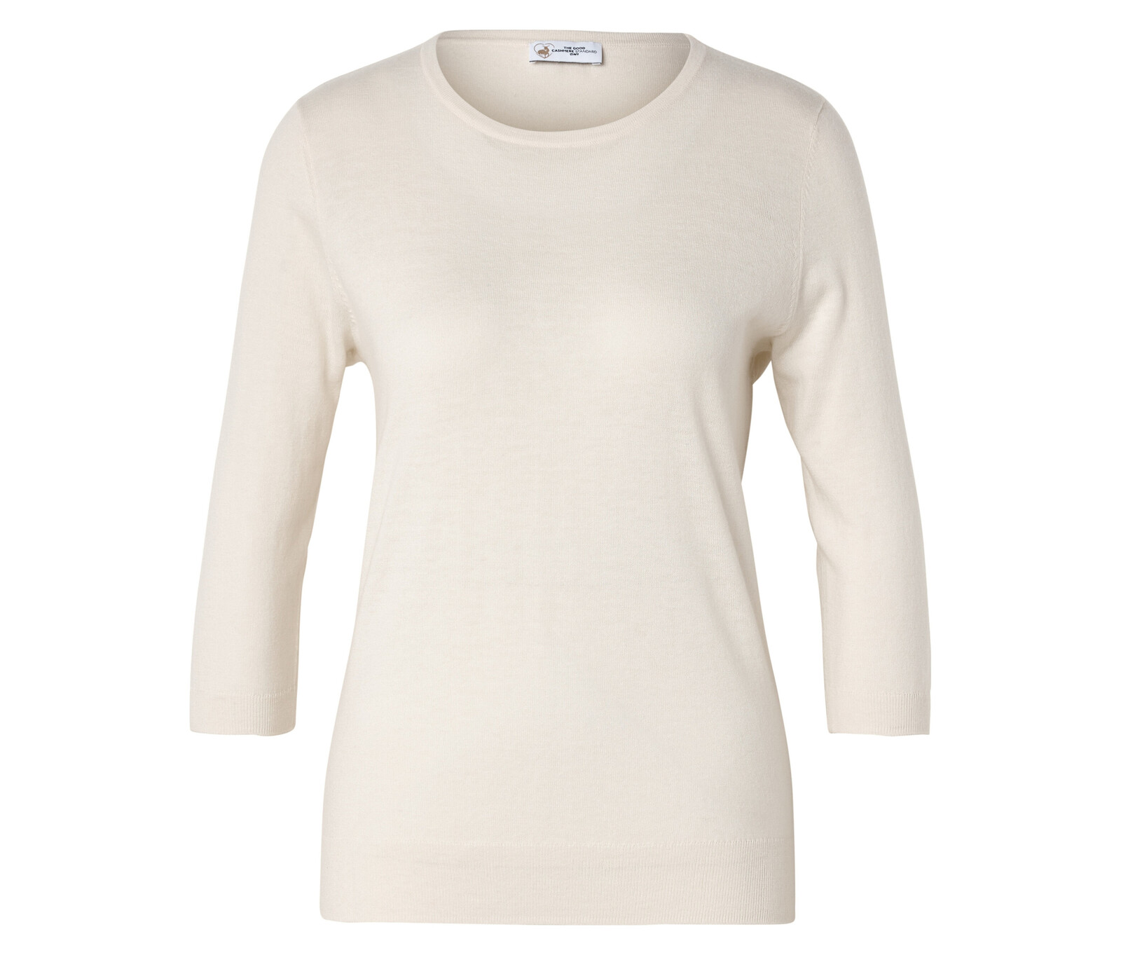 Tchibo - Svetr z jemného úpletu s hedvábím - pro ženy - vel. M 40/42 - barva: béžová