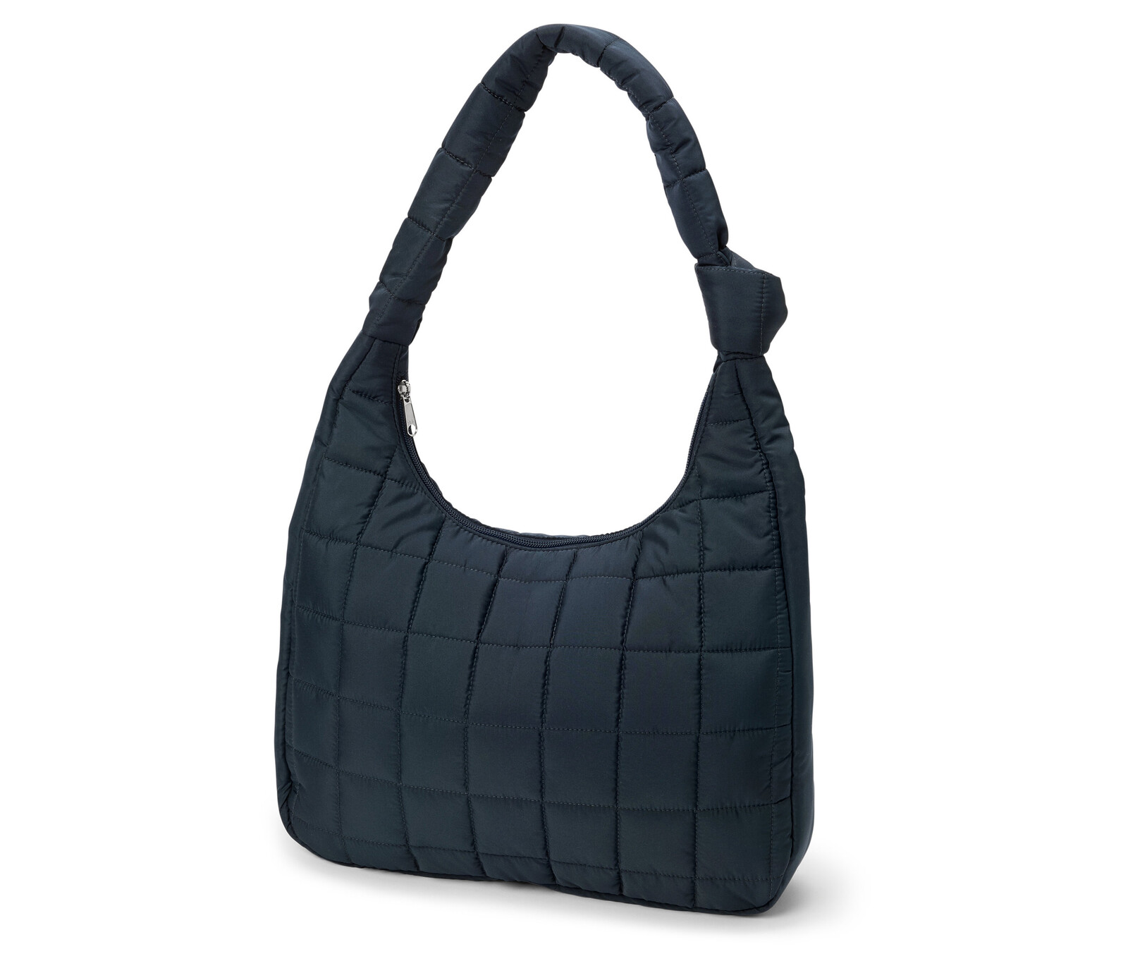 Tchibo - Prošívaná nákupní taška - barva: modrá