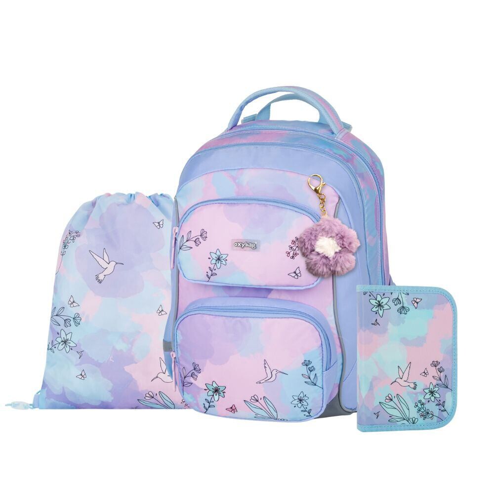 Oxybag Školní set 3ks OXY JUMPER Kolibřík