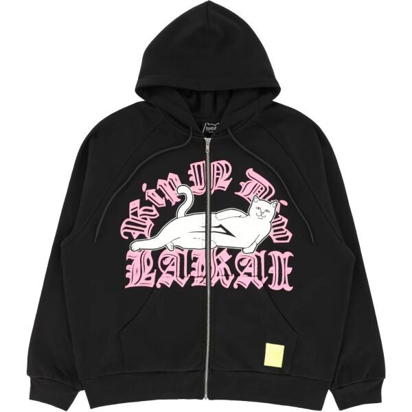 Mikina Lakai X Ripndip Zipper - Černá - L