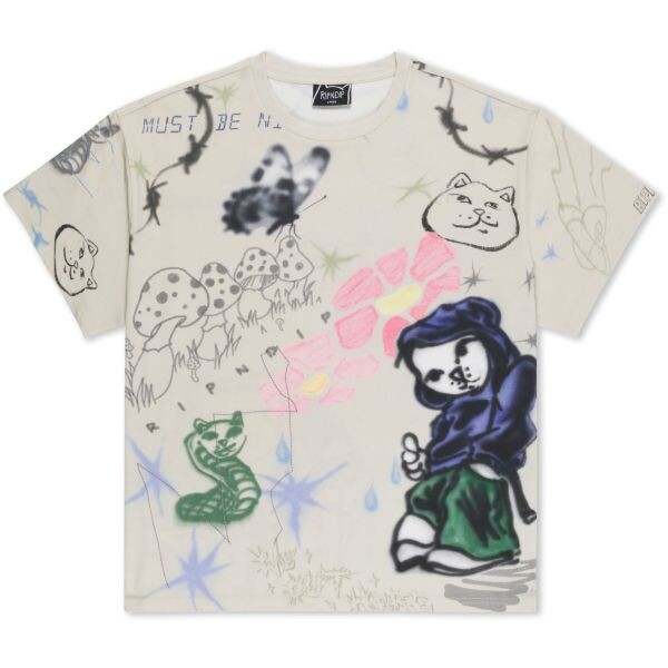 Triko Ripndip Goosebumps - Bílá - L