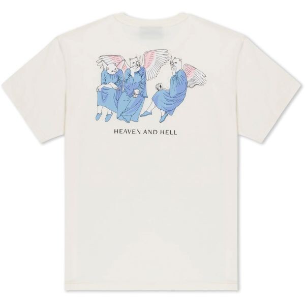 Triko Ripndip Heaven And Hell - Bílá - L