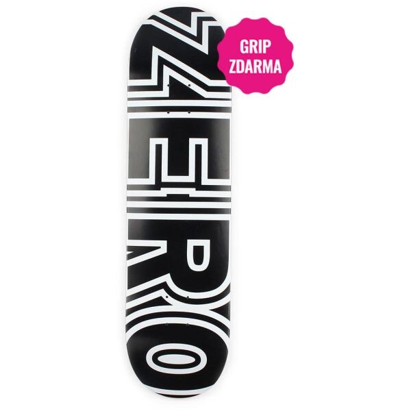 Sk8 Deska Zero Classic Bold - Černá - 8.25