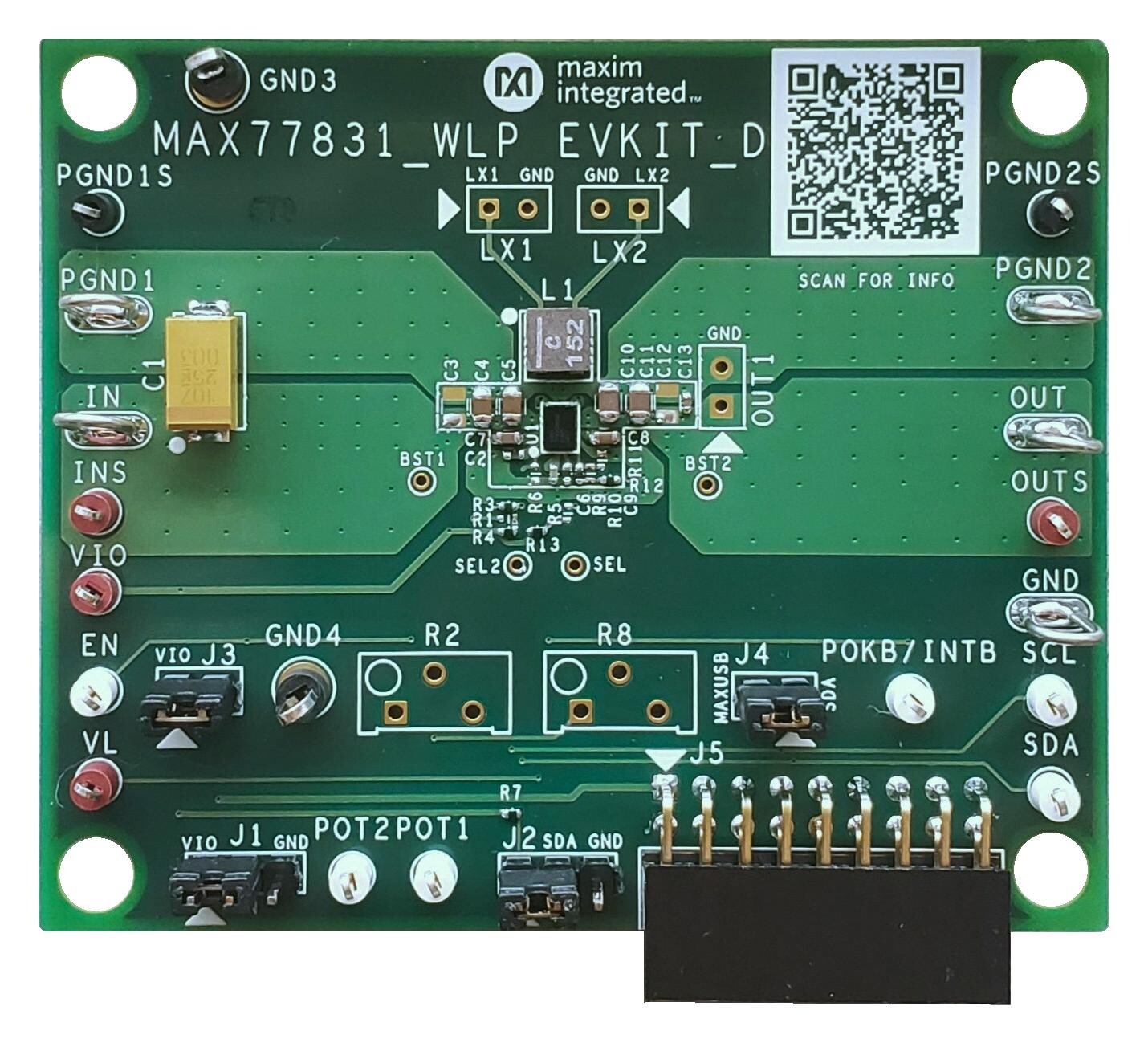 Analog Devices, Inc. Max77831Wevkit# Eval Kit, Buck-Boost Converter