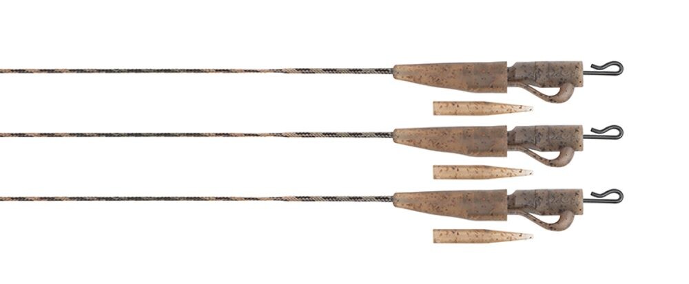 Fox Montáž Edges Camo Submerge Lead Clip Leaders 3ks - 30lb