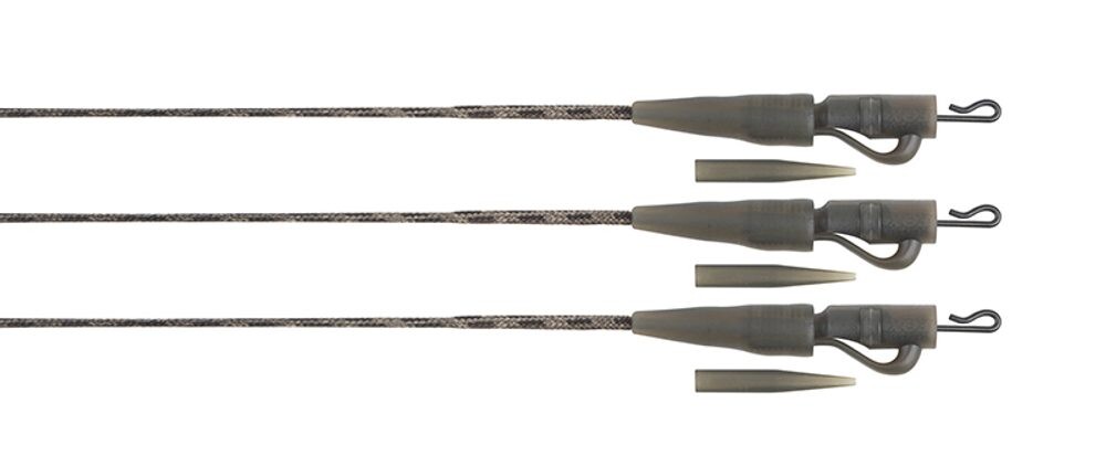 Fox Montáž Edges Naturals Submerge Lead Clip Leaders 3ks - 30lb