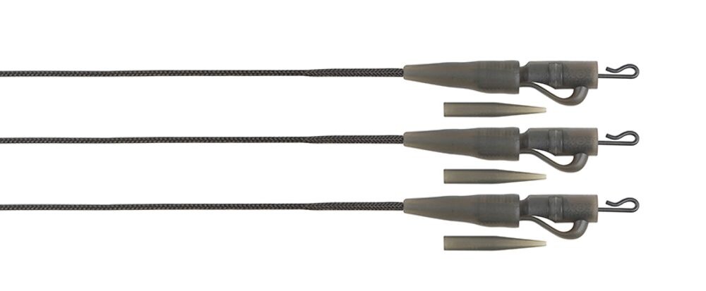 Fox Montáž Edges Naturals Leadcore Lead Clip Leaders 50lb 3ks