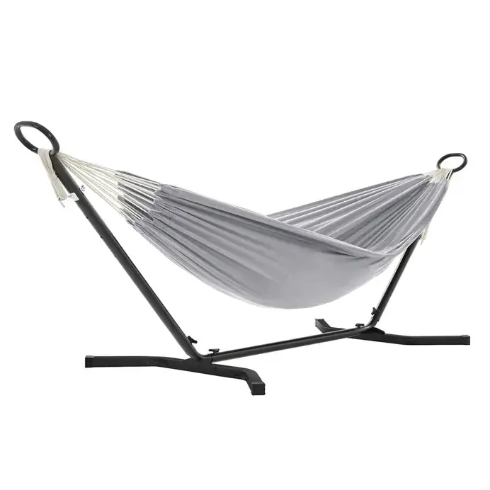 Autronic Zahradní houpací síť se stojanem AZL-E1201 GREY