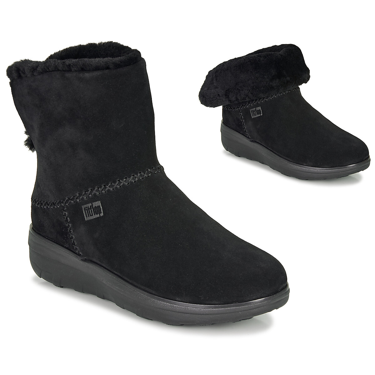 FitFlop  MUKLUK SHORTY III  Černá