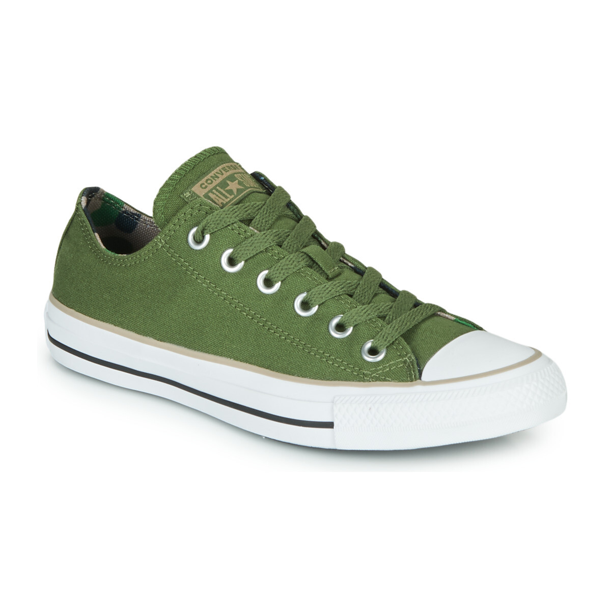 Converse  CHUCK TAYLOR ALL STAR CAMO PATCH - OX  Khaki