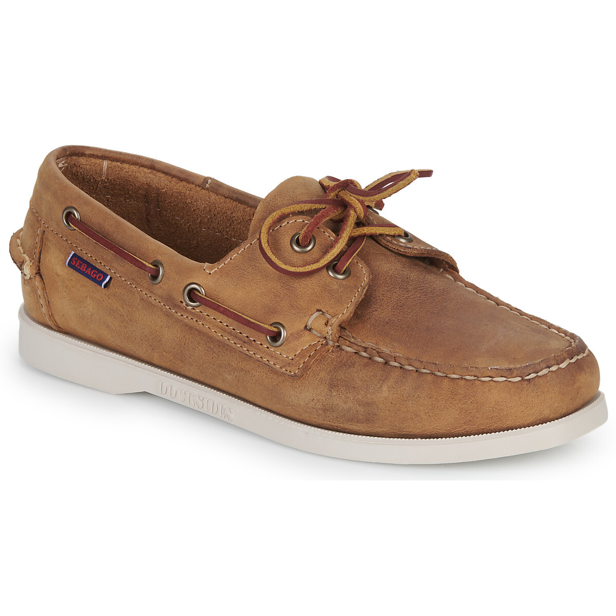 Sebago  DOCKSIDES PORTLAND CRAZY H W  Hnědá