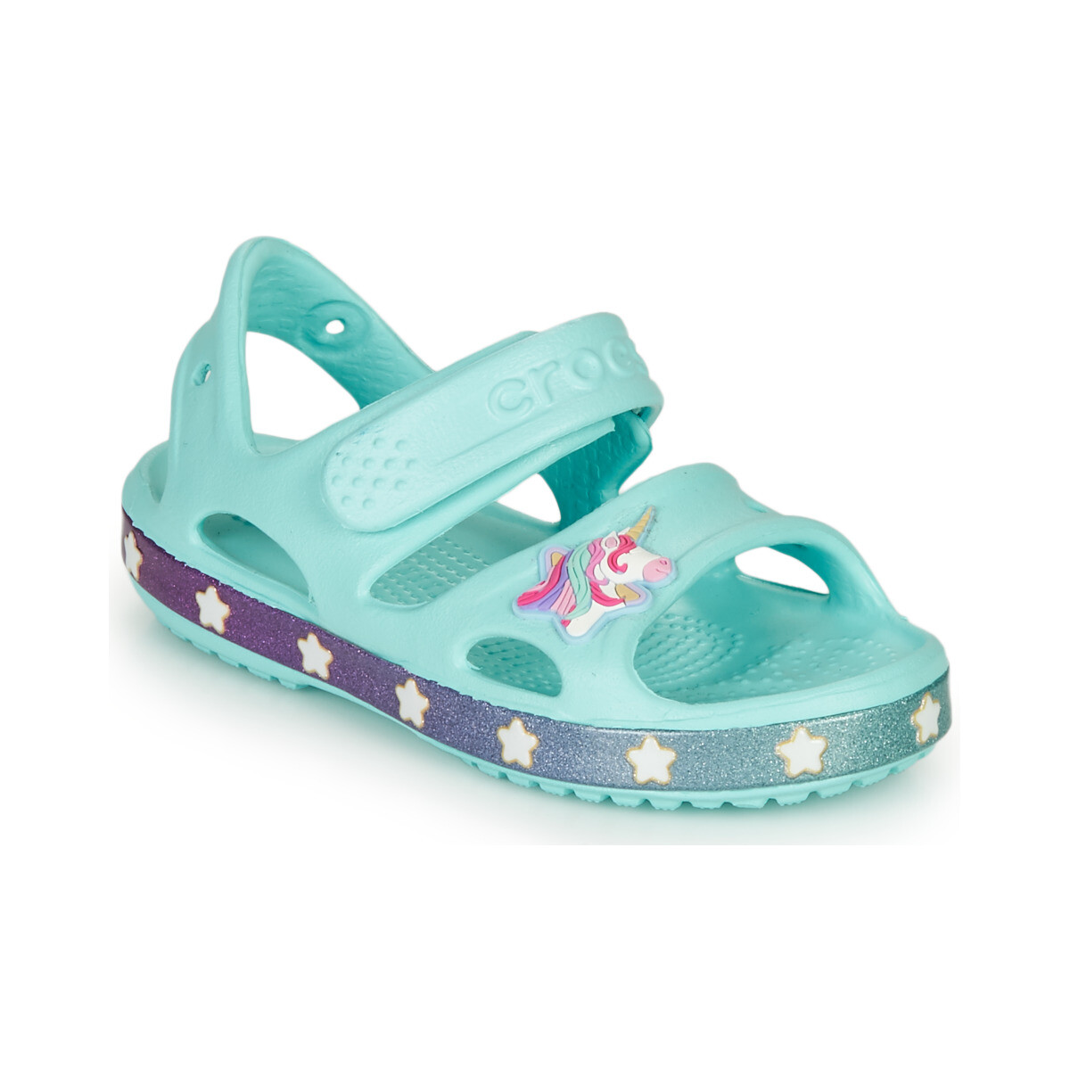 Crocs  FUNLAB UNICORN SANDAL  Modrá