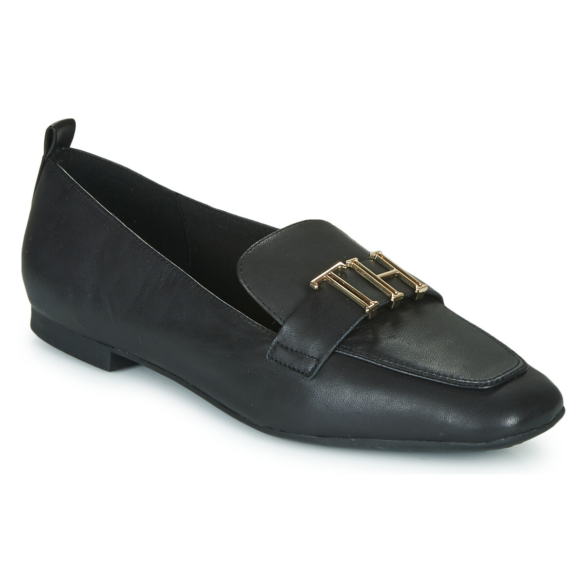 Tommy Hilfiger  POLISHED TOMMY LOAFER  Černá