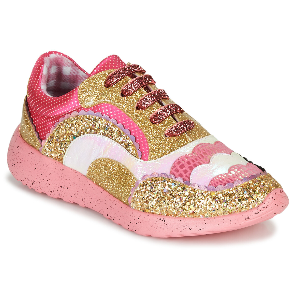 Irregular Choice  Jigsaw  Růžová