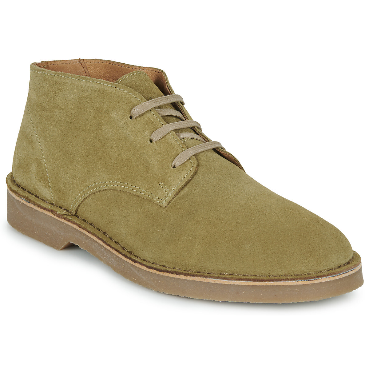 Selected  SLHRIGA WARM SUEDE DESERT  Hnědá