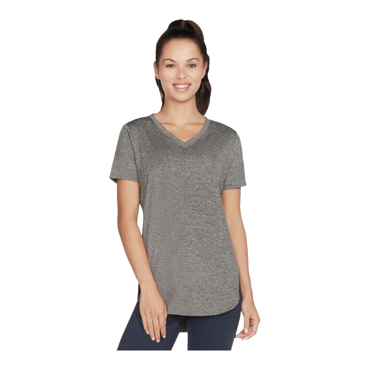Skechers  Diamond Blissful Tunic Tee  Černá