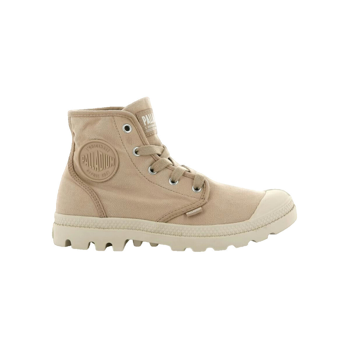 Palladium  Semelle Crantée Us Pampa Hi  Zlatá
