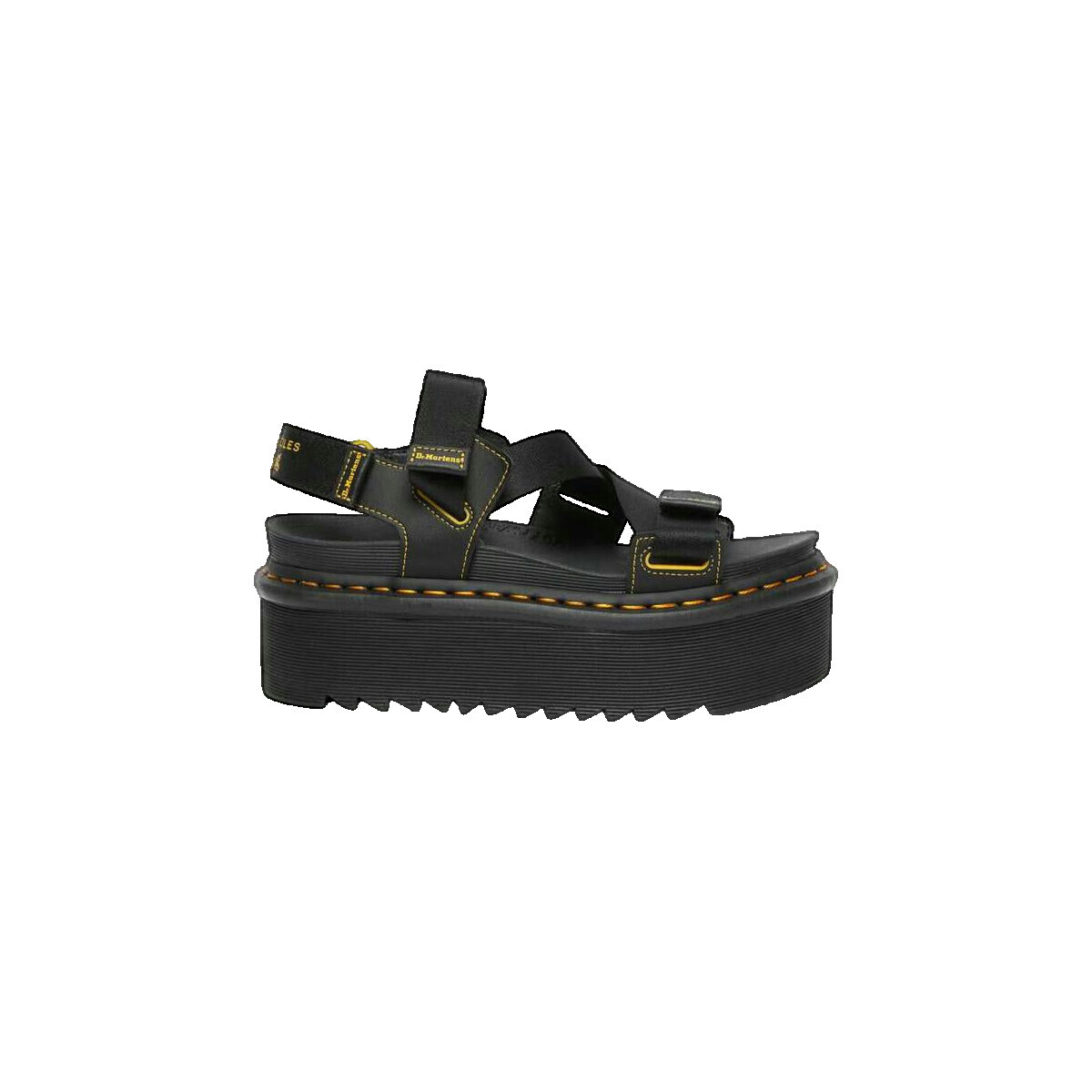 Dr. Martens  Kimber Logo Webbing Strap  Černá