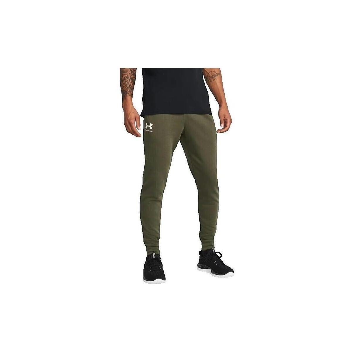 Under Armour  Pantalon De Jogging Ua Rival Terry  Khaki