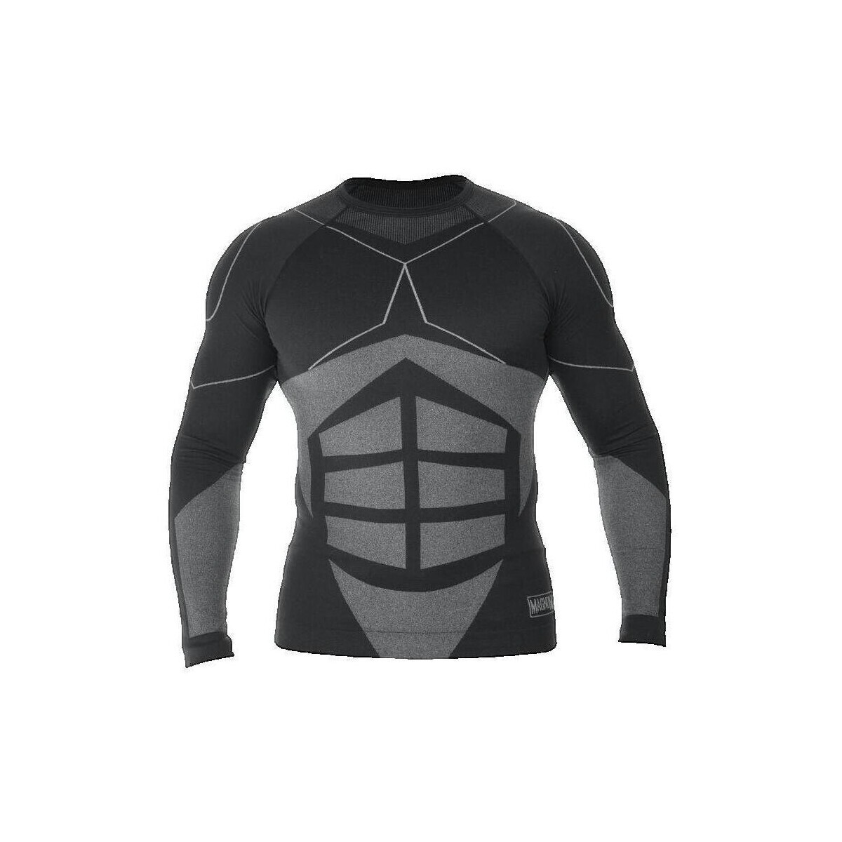 Magnum  T-shirt  Jupiter thermique ajusté  Černá