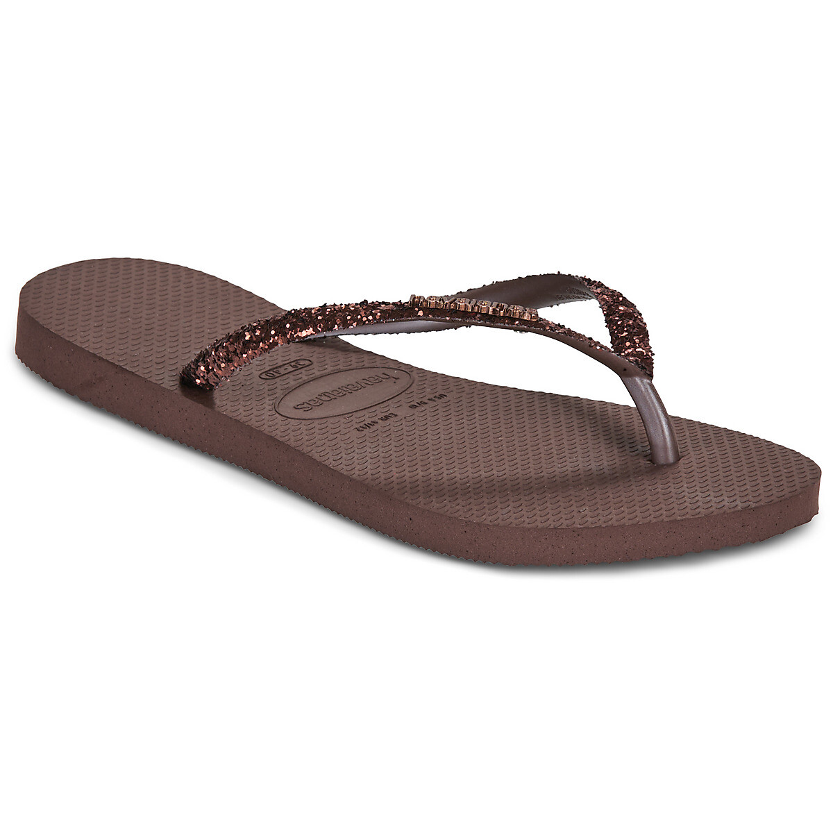 Havaianas  SLIM GLITTER II  Hnědá
