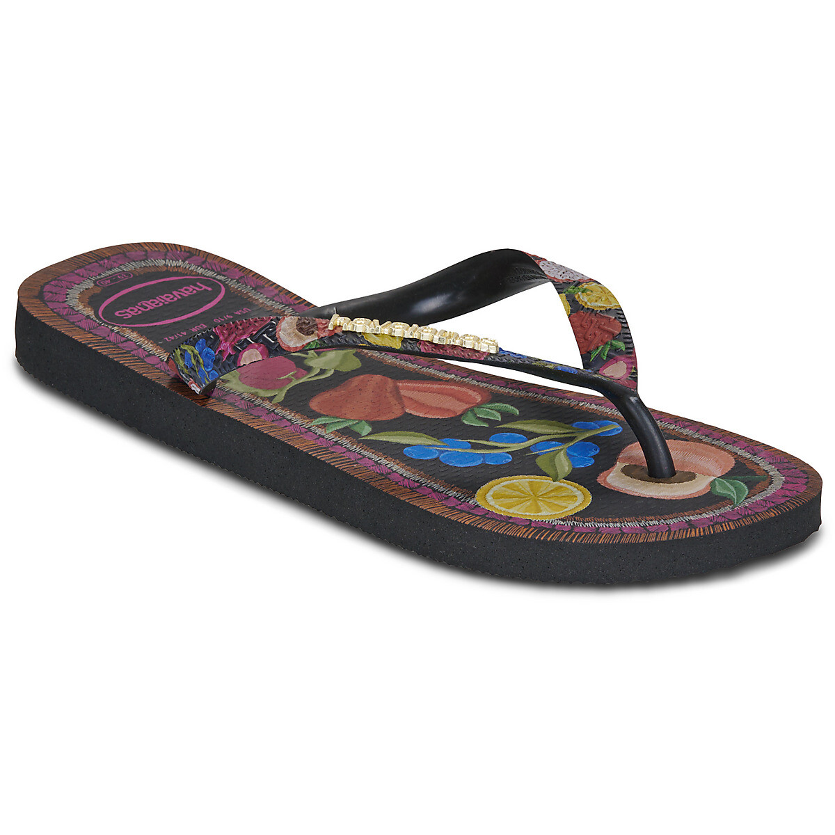 Havaianas  TOP TROPICALIA VIBES II  Černá