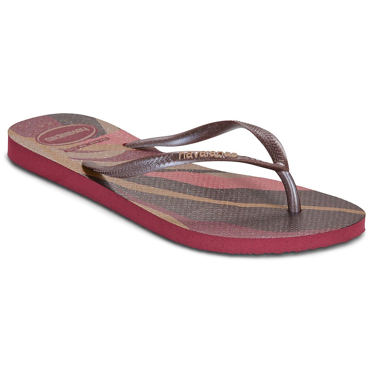 Havaianas  SLIM PALETTE GLOW  Bordó