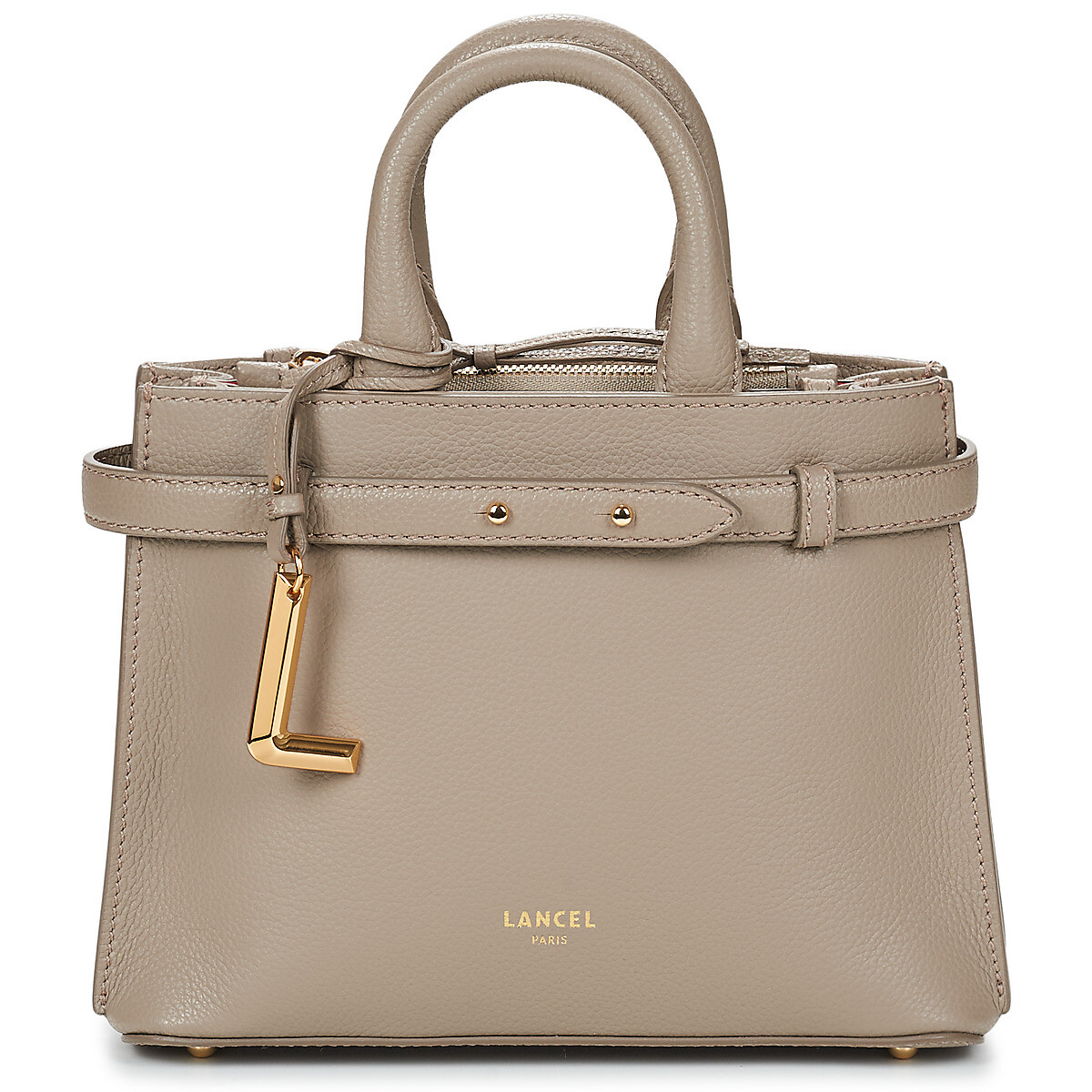 Lancel  FAUBOURG DE LANCEL S ZIP CARRYALL  Béžová